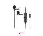 میکروفون-یقه-ای-بویا-Boya-BY-M1DM-Dual-Omni-directional-Lavalier-Mic-(2)