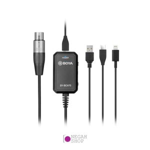 آداپتور-اتصال-میکروفون-XLR-به-موبایل-و-کامپیوتر-Boya-BY-BCA70-(4)