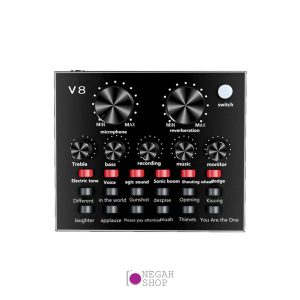 کارت صدا V8 Sound Card BK - نگاه شاپ