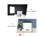 پنل ال ای دی عکاسی تبلیغاتی Puluz PU5138 با ابعاد 38x38cm - تصویر 12