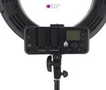 رینگ-لایت-عکاسی-Milook-Ring-Light-FE-580-III-با-صفحه-نمایش