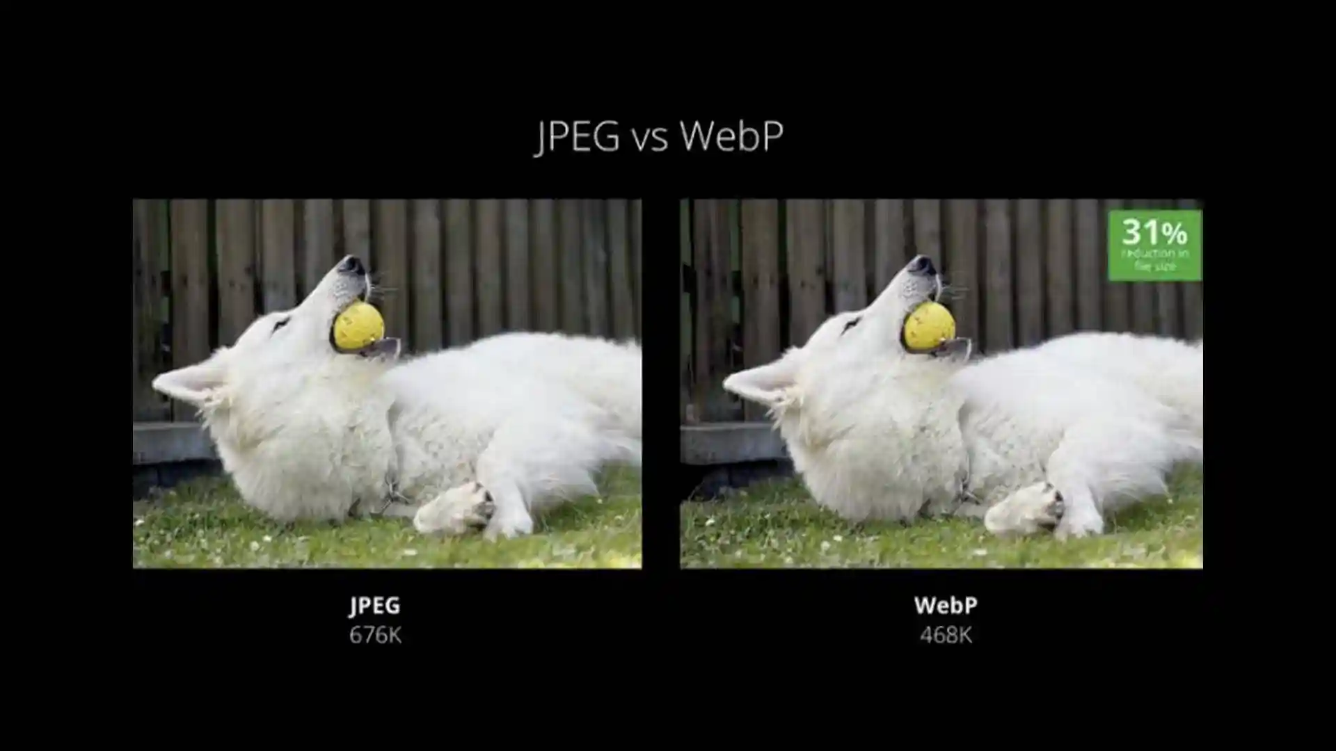 کاهش حجم WebP