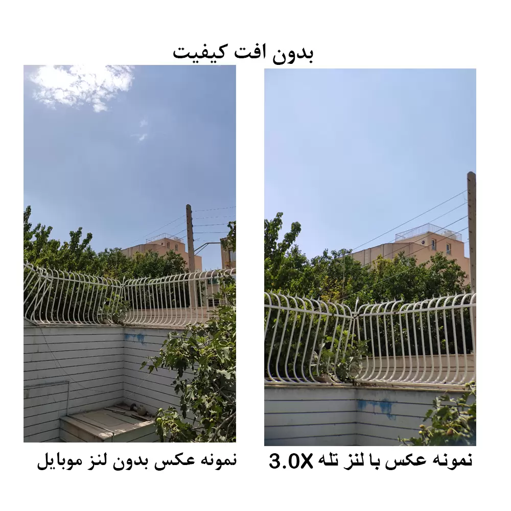 لنز تلهفتو موبایل Zomei L‑8185 با فاصله کانونی 85mm و کیفیت 5K HD مناسب عکاسی پرتره و تولید محتوا 2 لنز موبایل پرتره و تله فتو L 8185 HD