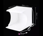 خیمه عکاسی مدل لایت باکس 23 سانتی متر Puluz - نگاه شاپ
