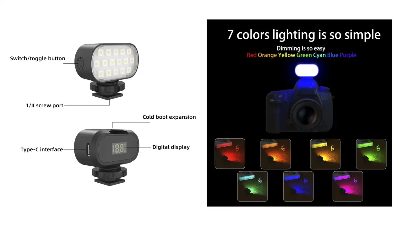 نور RGB Puluz