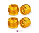 مهره تبدیل 3.8 اینچ به 5.8 اینچ طلایی - تصویر 2