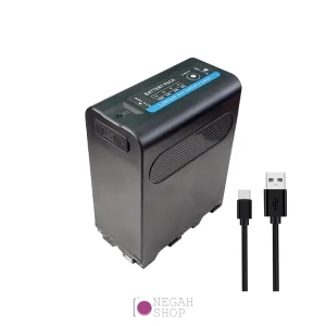 باتری قابل شارژ Kingpower F990-PD با ظرفیت 10400 میلی آمپر - نگاه شاپ