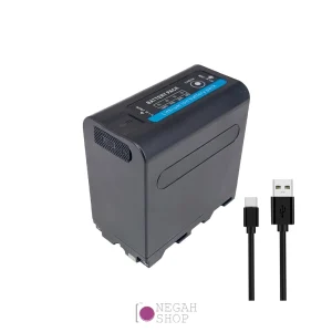 باتری قابل شارژ Kingpower F970-PD با ظرفیت 7800 میلی آمپر - نگاه شاپ