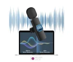 میکروفون بی سیم K35 دو کاناله - نگاه شاپ
