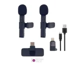 میکروفون بی سیم K9 دو کاناله - نگاه شاپ