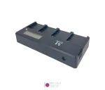شارژر 4 تایی با صفحه نمایش Monograph مناسب برای باتری های F-970 - نگاه شاپ