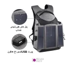 کوله پشتی دوربین به همراه پنل خورشیدی Puluz - تصویر 6