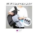 کوله پشتی دوربین Puluz PU5017B - تصویر 8
