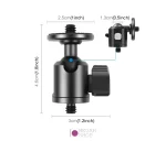 سر سه پایه پلوز مدل Puluz PU3090B - تصویر 3