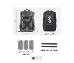 کیف کوله پشتی دوربین آلفا K&F 13.105 - تصویر 16