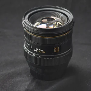 لنز Sigma 24-70mm F2.8 DG STM مانت کانن دست دوم