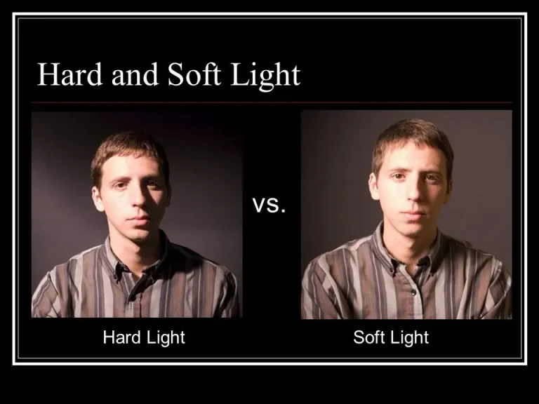 تفاوت نور نرم و نور سخت
