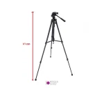 سه پایه عکاسی Weifeng WF-3520 - تصویر 3