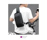 کیف کوله تک بند Bange 22085 قفل دار اصلی - تصویر 11