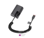 آداپتور برق مستقیم باتری دوربین Kingma LP-E6 USB-C