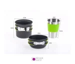 ست آشپزی کمپینگ به همراه لیوان DS-101 - تصویر 18