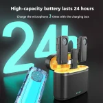 میکروفون بی سیم یقهای Zeus با درگاه تایپ سی - تصویر 4