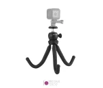 سه پایه گوریلا زومی مدل Zomei 25cm منعطف و قابل حمل مناسب موبایل، GoPro و دوربین کامپکت - تصویر 5