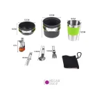 ست آشپزی کمپینگ به همراه لیوان DS-101 - تصویر 24