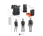کیف کوله پشتی دوربین K&F 13.096V1 - تصویر 11