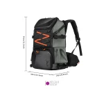 کیف کوله پشتی دوربین K&F 13.107 - تصویر 8