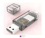 رم ریدر USB Type C SD / Micro - تصویر 3
