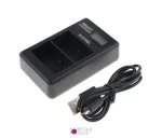 شارژر دوبل باتری Zomei LP-E6 مدل LCD USB Type C / Micro - تصویر 4