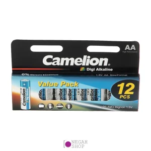 باتری آلکالاین Camelion Digi Alkaline AA بسته 12 عددی