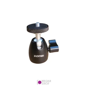 سر سه پایه کوچک دوربین با مادگی 1.4 و 3.8 اینچ سایز کوچک Zomei