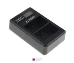 شارژر دوبل باتری Zomei LP-E6 مدل LCD USB Type C / Micro - تصویر 5
