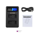 شارژر دوبل باتری Zomei LP E12 مدل LCD USB Type C - تصویر 8