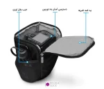 کیف شانه آویز دوربین Caden D1 27cm - تصویر 8