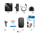 میکروفون بی سیم دو کاناله Puluz PU648B Type C - تصویر 10