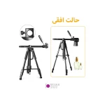 سه پایه موبایل و دوربین عکاسی JEIFN M1 - تصویر 5