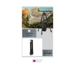 سه پایه دوربین و موبایل جیماری مدل Jmary KP-2207 با دو بال هد افقی مناسب تولید محتوا - تصویر 5