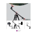 سه پایه دوربین و موبایل جیماری مدل Jmary KP-2207 با دو بال هد افقی مناسب تولید محتوا - تصویر 6