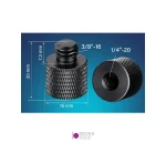 تبدیل مادگی 1.4 اینچ به نری 3.8 اینچ مشکی - تصویر 14