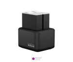 شارژر دوبل گوپرو به همراه دو عدد باتری Gopro Enduro Battery Hero 9/10/11/12 اصلی - تصویر 4