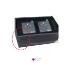 میکروفون بی سیم گوشی و دوربین SK750 wireless microphone مدل دو کاناله زیر قیمت - تصویر 3