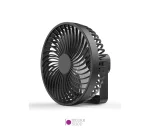 پنکه شارژی HP-F3 به همراه چراغ LED - تصویر 2