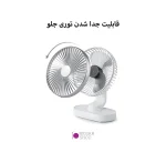 پنکه پرتابل رومیزی D77 - تصویر 7