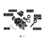 هولدر موبایل مناسب دوچرخه و موتورسیکلت Ulefone - تصویر 6
