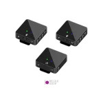 میکروفون بی سیم گوشی و دوربین SK750 wireless microphone مدل دو کاناله زیر قیمت - تصویر 4