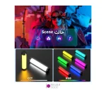مینی باتوم لایت Luxceo V8 RGB