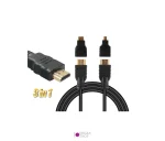 کیت کابل HD TV 3IN1 طول 1.5 متر 7